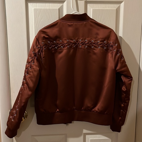Rust colored Bomber Jacket - Picture 3 of 4